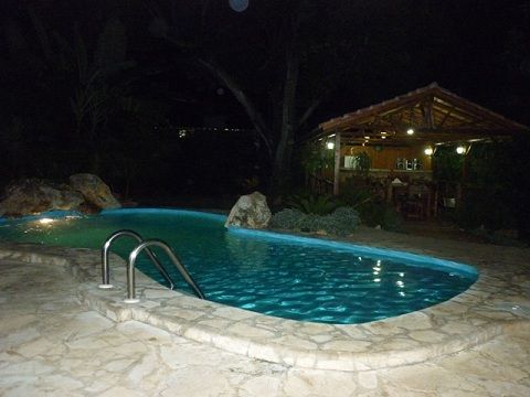 'Pool at night' Casas particulares are an alternative to hotels in Cuba. Check our website cubaparticular.com often for new casas.